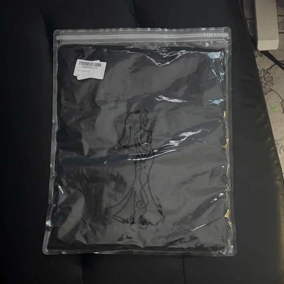 Long Open Front Black Cardigan Duster - Picture 2 of 2